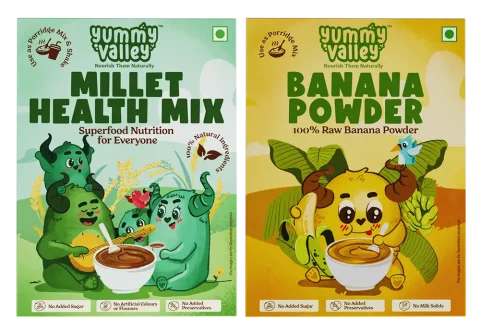 Millet Health Mix + Banana Powder