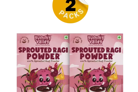 Sprouted Ragi Powder (Pack of 2)