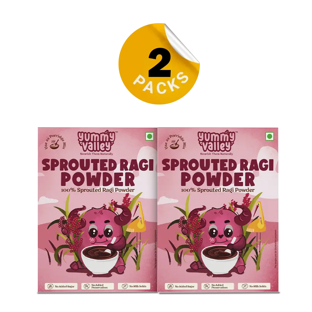 Sprouted Ragi Powder (Pack of 2)