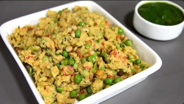Sweet Corn and Pea Upma