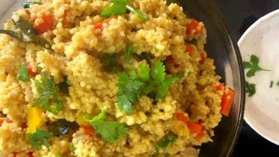 Proso Millet Stir Fry