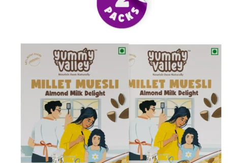 Millet Muesli - Almond Milk Delight ( Pack of 2)