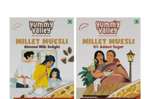Almond + No Added Sugar Millet Muesli Combo