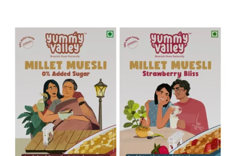 Strawberry + No Added Sugar Millet Muesli Combo