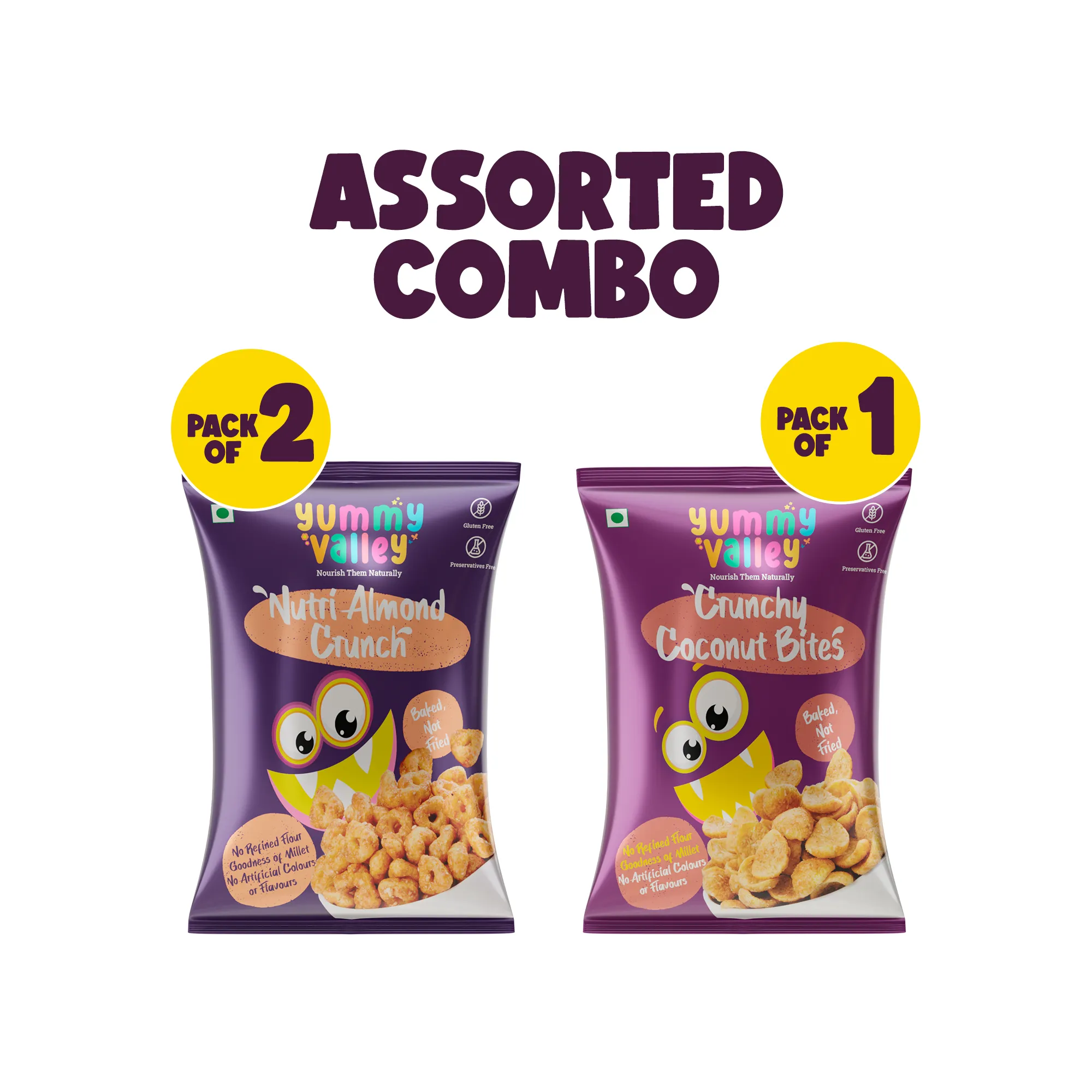 Almond & Coconut Bites Assorted Combo