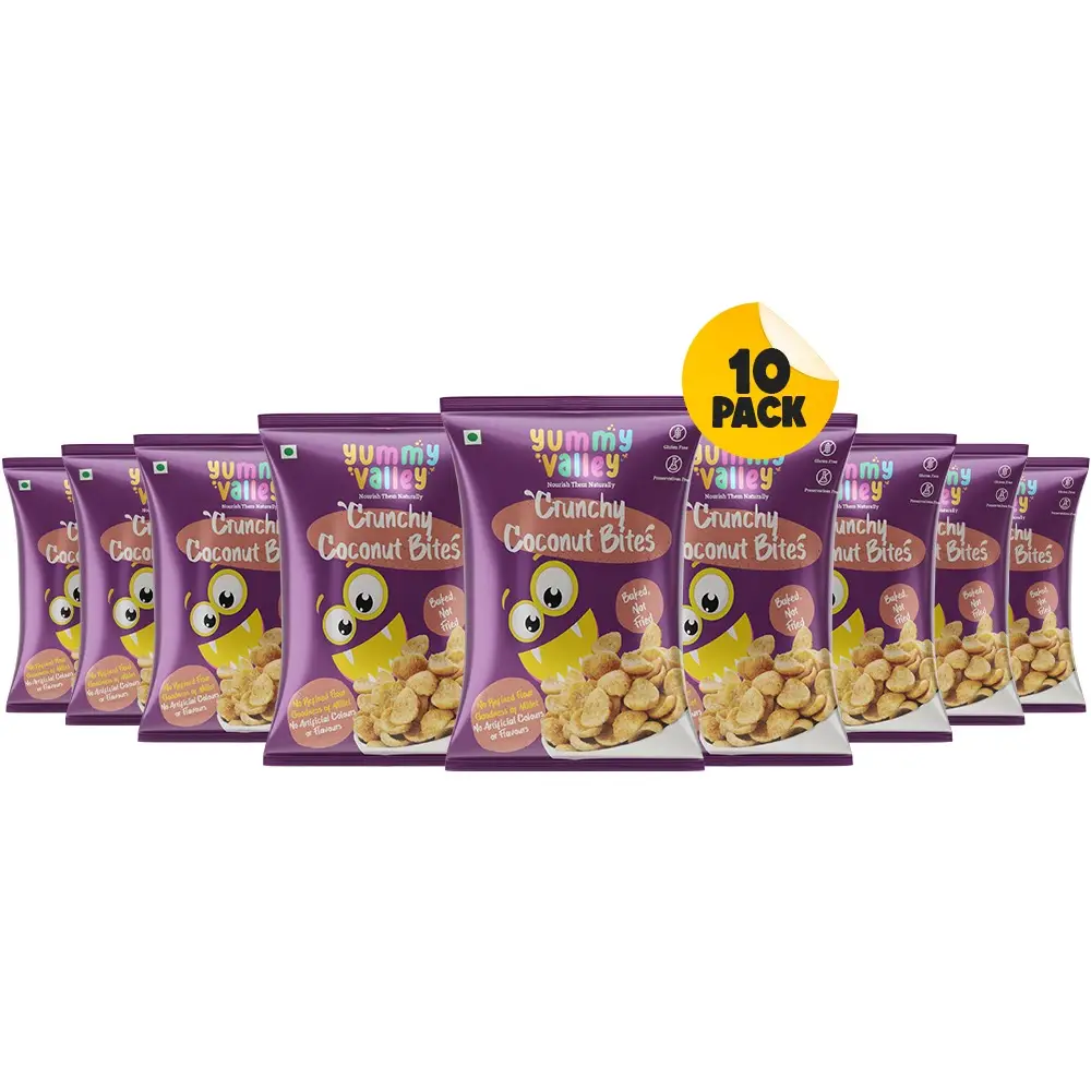 Crunchy Coconut Bites (pack of 10)
