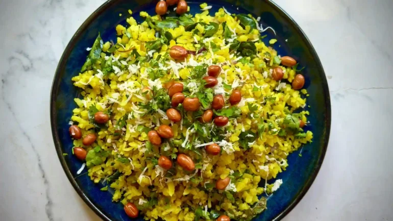 poha calories and nutritional value per 100g