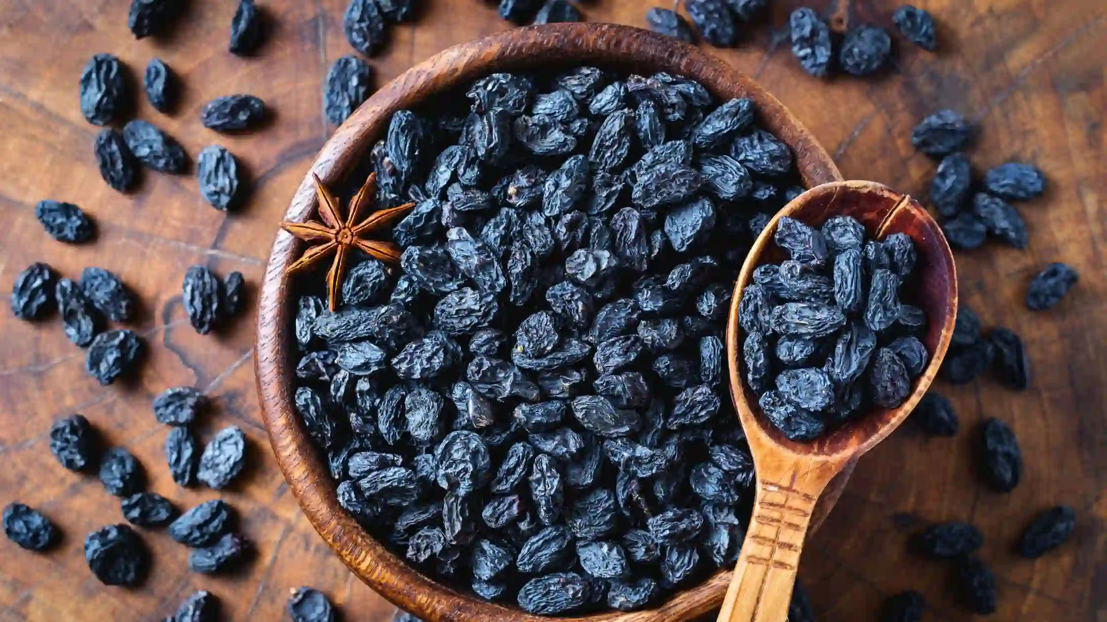 Black raisins benefits