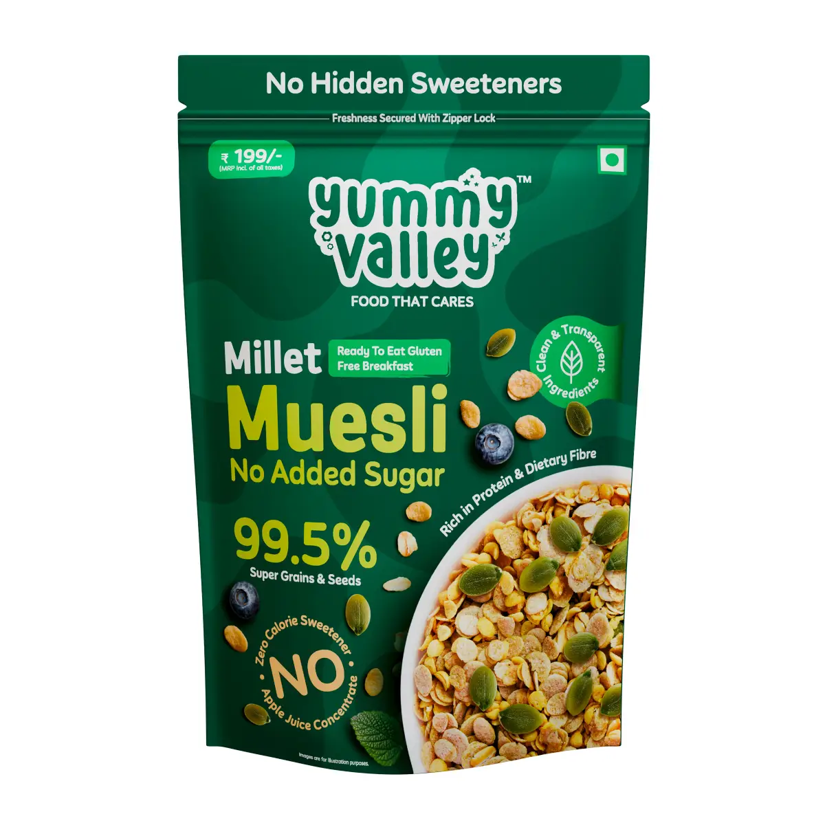 Millet Muesli – No Added Sugar